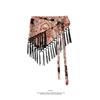 Triangular Waist Scarf Belt Boho Fringe Tassel Hem Skirt New Waistband Tassel  Spring Summer