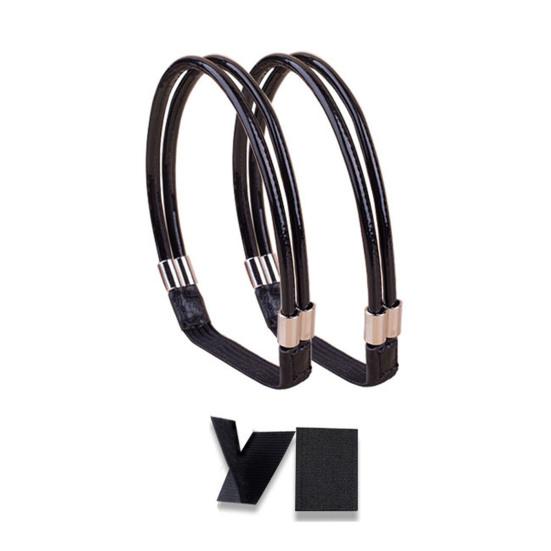 2 шт. эластичные ремешки для обуви на высоком каблуке, нерасстегивающиеся ремешки, съемные ремни для обуви со стразами для сандалий, свободные туфли без застежек, аксессуары для самостоятельного изготовления