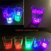 LED Color-changing Luminous Cup KTV Cheers Wine Glass And Drinking Cup Beer Whisky Cup For Bar Club Party Supplies Creative Gift