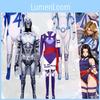 Fantastic Four Cosplay Costumes Role Play Halloween Party Stage Performance Gift