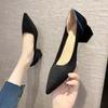 Woman Footwear Black Shoes for Women Mesh Breathable Pointed Toe Slip On Urban Cotton Cheap Casual Trends 2024 Light New Arrival