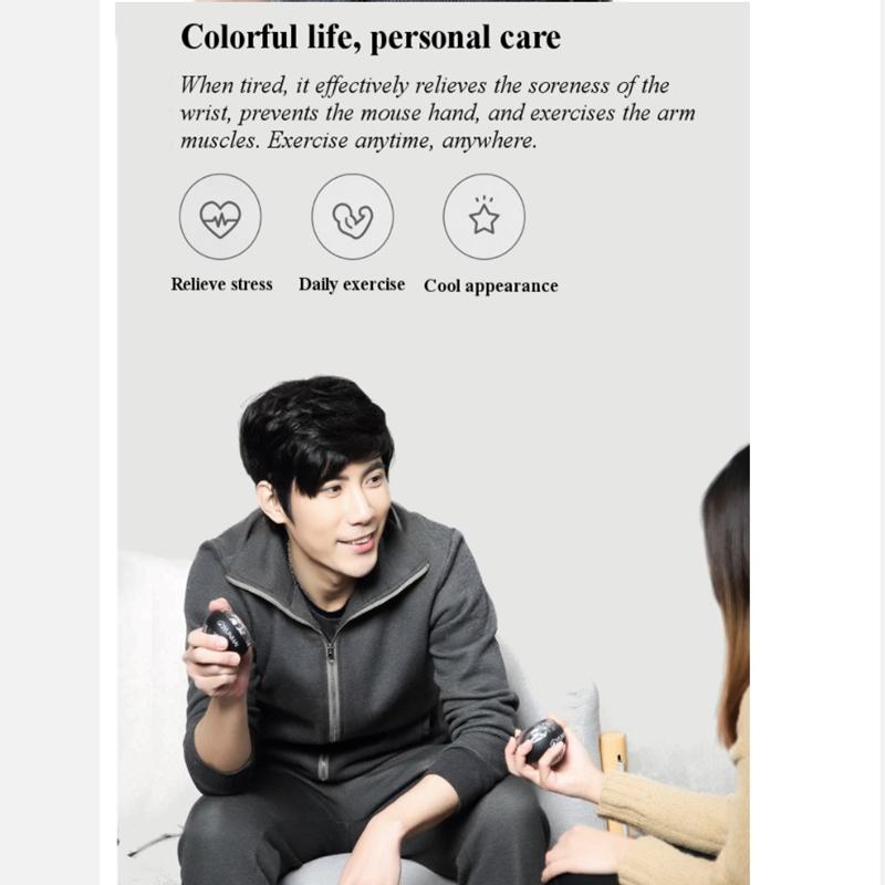 Xiaomi Youpin yunmai Тренажер для запястий со светодиодным гироскопом Essential Spinner гироскопический тренажер для предплечий гироскопический шар для Mijia mi home