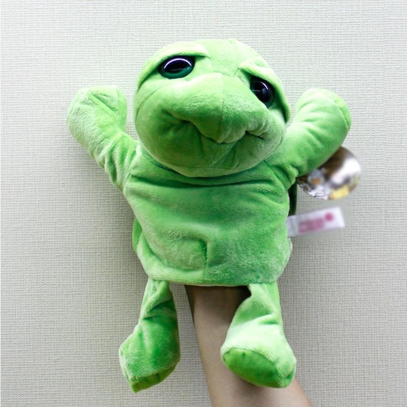Interactive Animal Plush Toys Cartoon Hand Puppets For Early Learning
