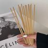 100pcs Natural Wheat Straws Thin Drinking Straws Biodegradable Disposable Eco-Friendly Compostable Coffee Juice Cocktail Party
