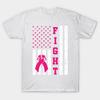 T Shirt Women Breast Cancer Awareness Harajuku Print Kawaii Tshirt Summer Short Sleeve Female T-Shirt Top Tee
