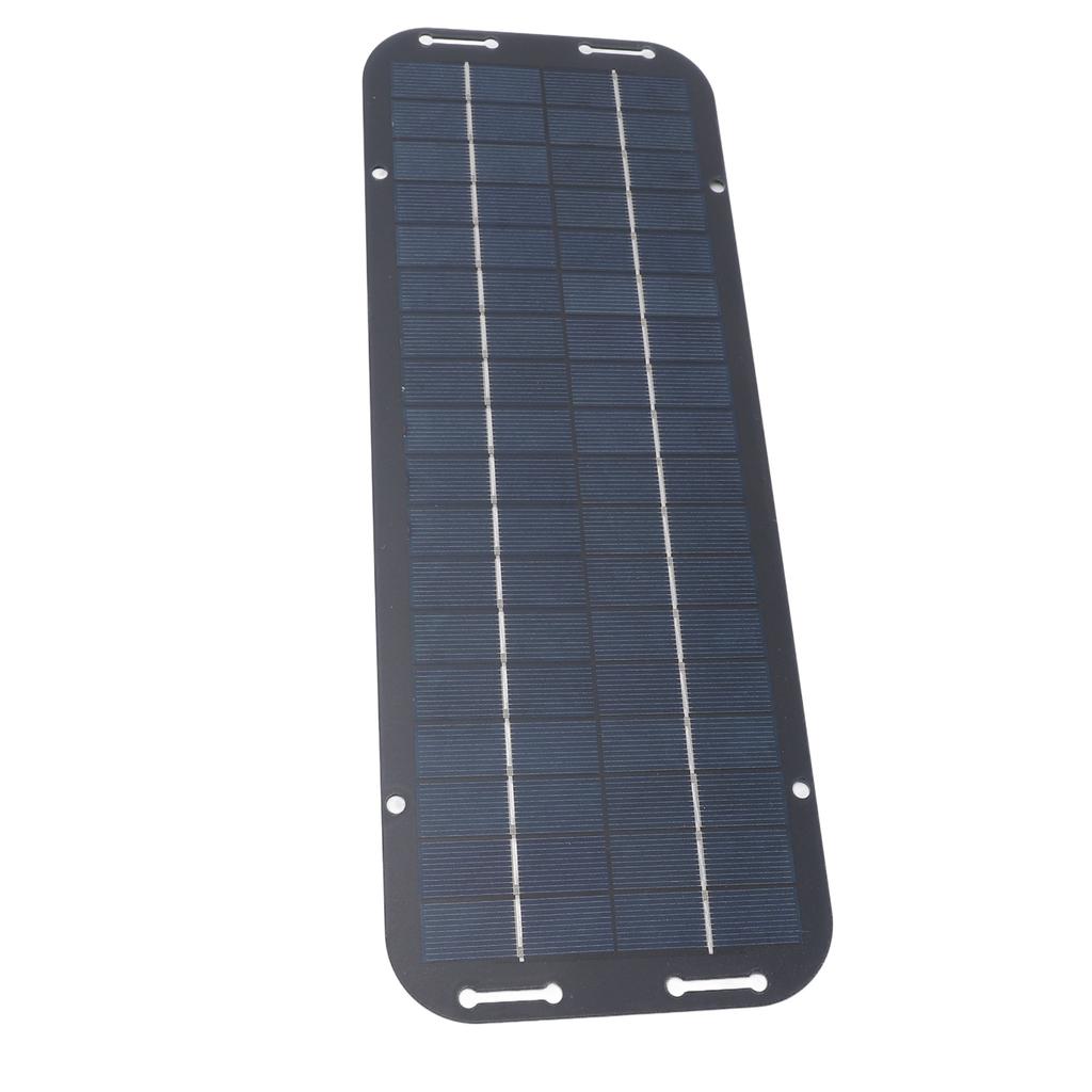 12V 5W Portable Solar Panel High Efficiency Conversion Eco Friendly Compact Solar Panel Outdoor Charger for RV