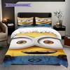 Minions Underwater Adventure Bedding 1 Duvet Cover 2 Pillowcase Without Core Soft And Comfortable Christmas Birthday Gift Bedding Set