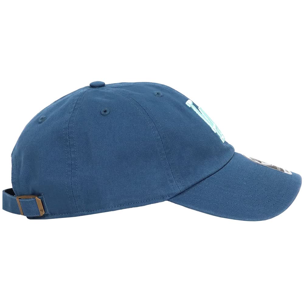 47 Seven Dodgers Clean Up and LA Low Los Angeles Timberland Free Size [Forty Brand] Cap, Men's Women's, Logo, Cap, MLB, Dodgers, Ballpark, Blue,