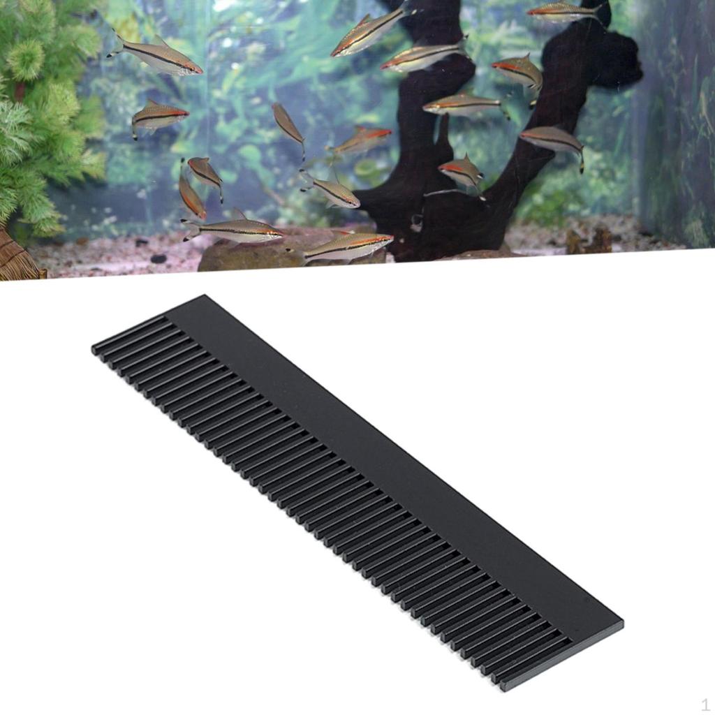 Aquarium Comb Divider Space-saving Accessories Gravel Blocking Filter Partition Board for Domestic