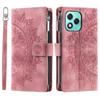 Style 006 For Honor 400 Lite Wallet Case PU Leather Phone Cover Mandala Flower Pattern