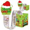 Themed Christmas Green Pattern Paper Surprise Box Holiday Props For Gift