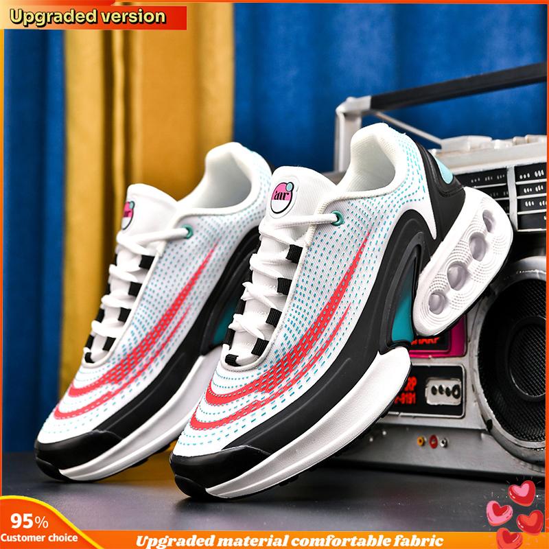 Мужские Женские PU воздушная подушка Амортизирующие Кроссовки Задний каблук ТПУ Обернутый Марафон Спортивные Мужские кроссовки Женская обувь кроссовки