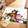 Masha Bear Area Rug Design for Kitchen Study room Foyer Balcony Anti-slip Rug Office home decor Birthday/Christmas Gift