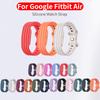 Мягкий силиконовый спортивный ремешок для часов Google Fitbit Air, регулируемый сменный браслет, аксессуары для фитнес-трекера