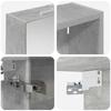 Bathroom Cabinet Set 3 pcs 140 x 14.5 x 70 cm Particleboard