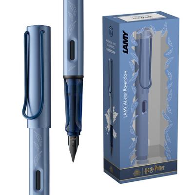 Перьевая ручка LAMY Harry Potter Ravenclaw Special Edition с гравировкой дома, стальное перо EF, легкий алюминиевый корпус, в комплекте синий картридж LAMY T10