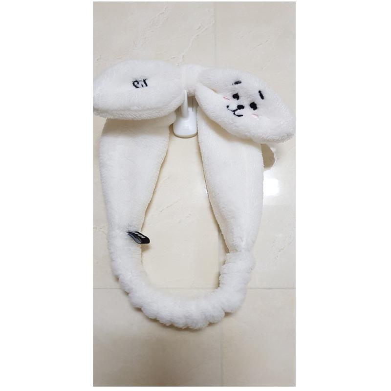 BT21 Официальная лента для волос, мытье лица, ванна, спа, макияж, кольцо для волос, аутентичные
