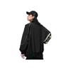 Li Ning CF Sport Lifestyle Series Printed Letter Zipper Long Sleeve Jacket Unisex Jackets Black AJDT505-1