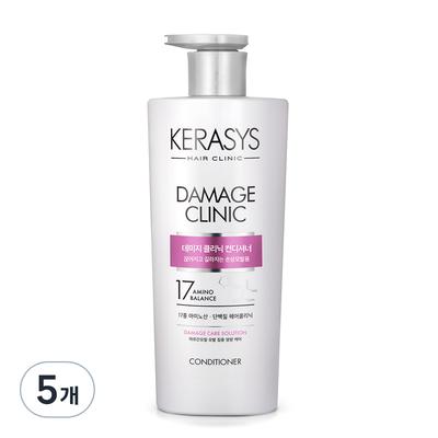 Кондиционер Kerasys Damage Clinic Protein, 750 мл, 5 шт.