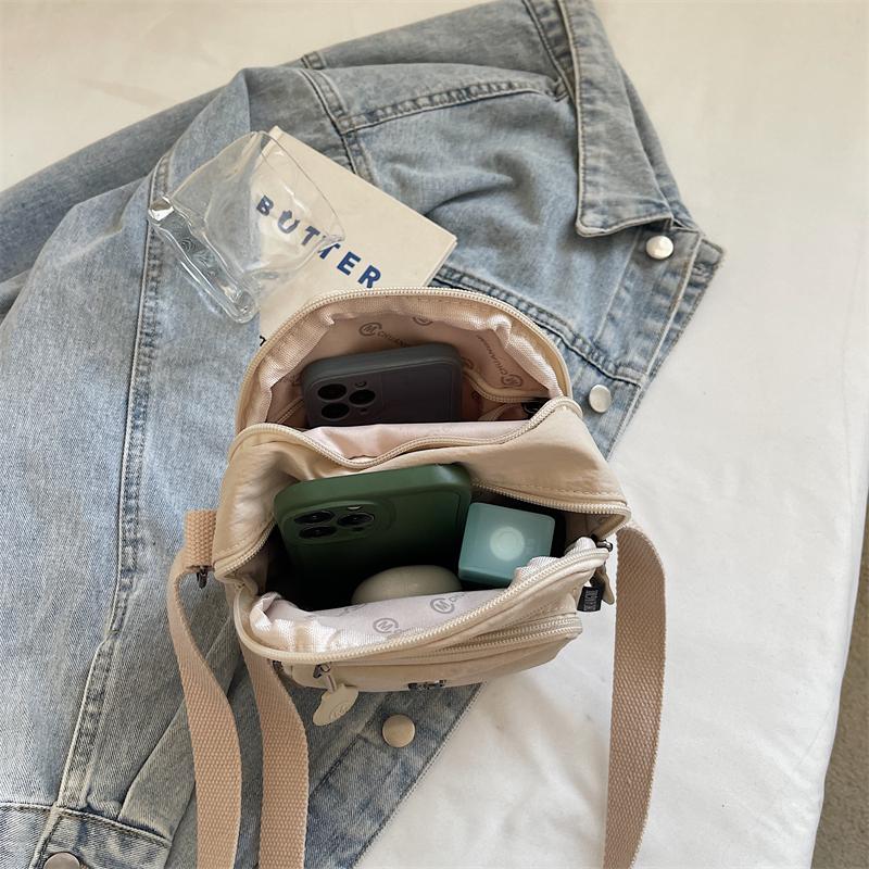 Женская сумка Легкая нейлоновая сумка через плечо Crossbody Сумка для мобильного телефона
