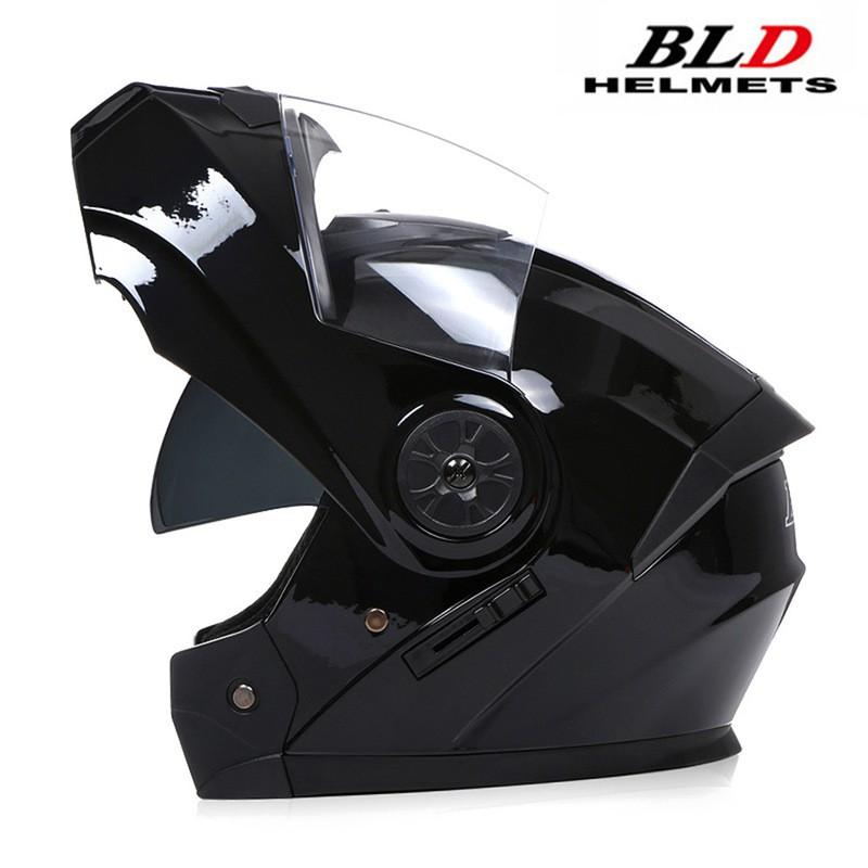 Modular Flip-Up Motorcycle Helmet With Dual Visors All-Season Riding Street Touring Commuting