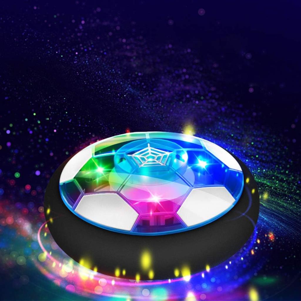 Growsland Kids Hover Soccer Ball Gift Boys Girls Age 3,4,5,6,7,8,9-12 Year Old Rechargeable Air Power Sport Football Game Colorful LED Light