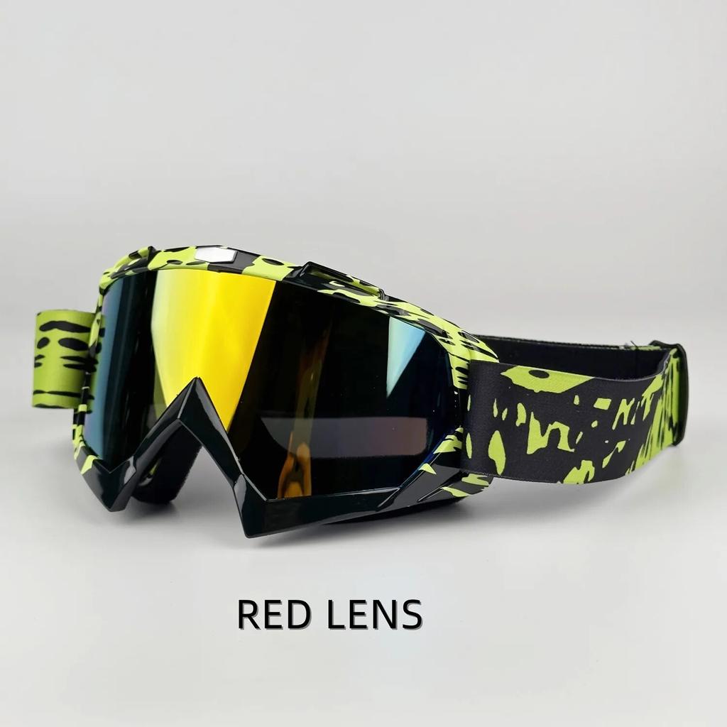 Мотоциклетные очки для мужчин, солнцезащитные очки для мотокросса, защитные защитные MX, очки для шлема ночного видения, винтажные очки для вождения