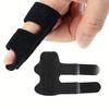1Pcs Finger Fixation Strap Aluminium Finger Splint Fracture Protection Brace Corrector Support With Fixed Tape Bandage