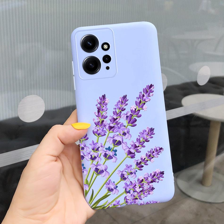 Чехол для Xiaomi Redmi Note 12 4G Note12 Pro Global Милый Подсолнух Конфетный Цвет Мягкий Силиконовый Чехол для Redmi Note 12 Pro 12Pro 5G