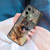 Чехол с собакой Немецкая овчарка для Xiaomi Redmi Note 13 12 11 9 10 14 Pro 9S 10S 11S 12S Redmi 14C 10C 12C 13C