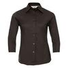Russell Collection Womens/Ladies Easy-Care Fitted 3/4 Sleeve Shirt