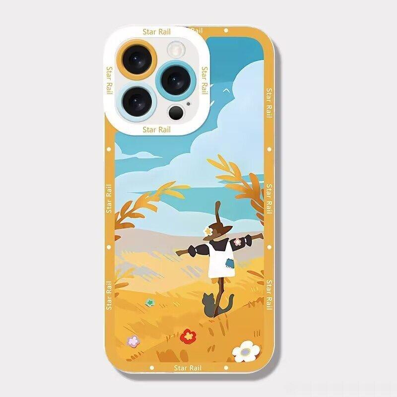 Чехол для телефона Honkai Star Rail Phainon для Xiaomi Redmi Note 14 13 12 11 Pro Plus 11S 12S 10 10S Turbo 4 14C 13C 12C Прозрачная крышка
