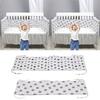 Baby Cot Bumper Pure Cotton Soft Anti Collision Prevent Falling Crib Around Cushion Infant Bed Guard