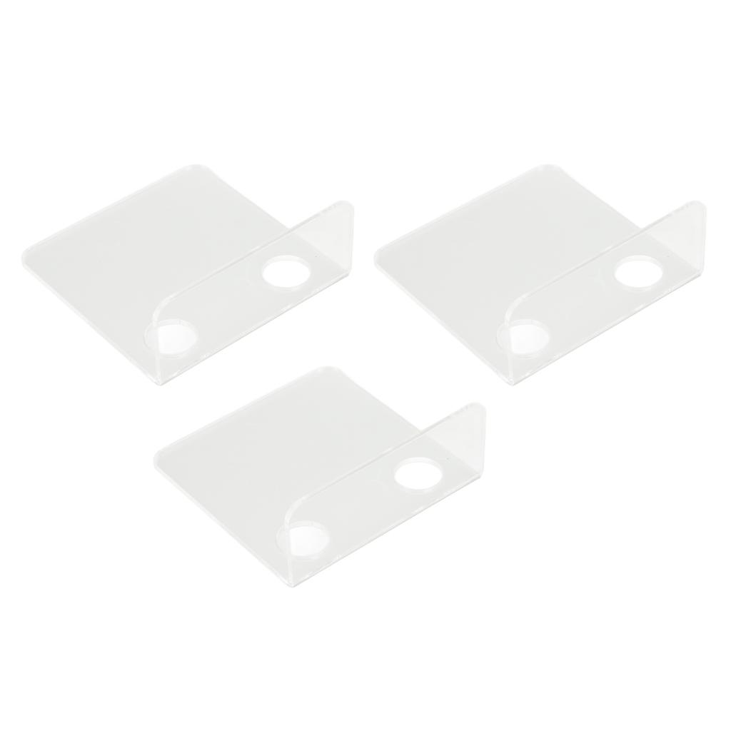 3 шт. Маленькие камеры видеонаблюдения Настенная полка с 6 кабельными зажимами 10 шт. Ленты Акрил Водонепроницаемый Сверло