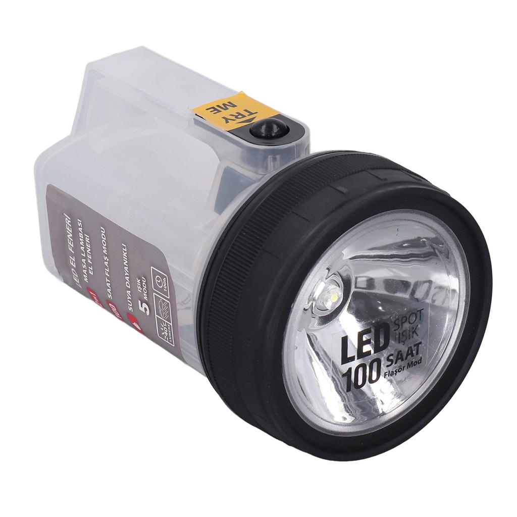 Светодиодный фонарик Мощный IPX4 Водонепроницаемый 5 уровней регулировки Уличный Портативный Кемпинговый свет