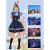 DECEED Halloween Judy Nick Cosplay Cute Rabbit Police Scammer Costume Lolita Womens Animal City Adult Event Officer Female 5-Piece Set