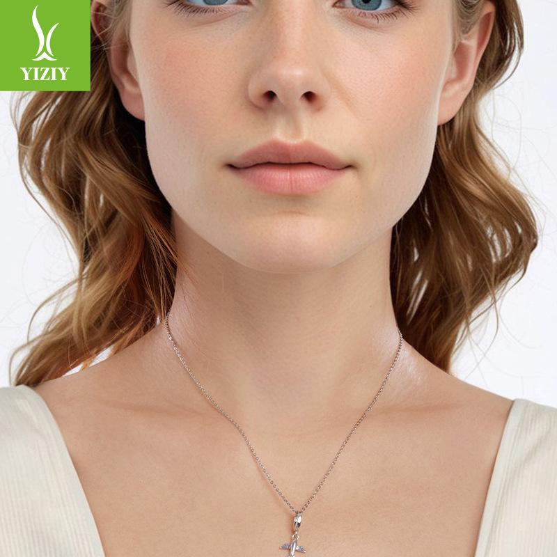 Opening And Closing Aircraft Pendant S925 Silver Beads, Cross-Border Diy Bracelet Bead Accessories