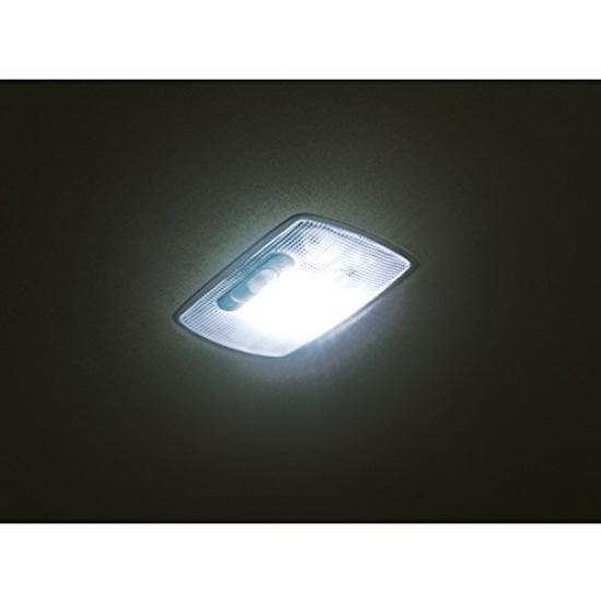 Carmate GIGA Белая светодиодная лампа салона для Совместима с и BW241 (КАРМАТЕ) Автомобили, T10, T8x29, T10x31, G14, 6500K, 75лм,