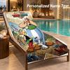 Asterix & Obelix Custom Name Beach Towel Large Soft Towel for Indoor Bathroom Outdoor Beach