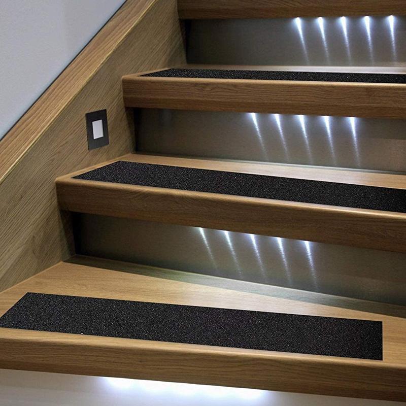 Abrasive Anti Slip Tape Black Grip Tape Anti Slip Tape For Stairs Indoor Waterproof Stair Steps