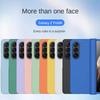 Чехол для телефона с защитой шарнира с твердой оболочкой для Samsung Galaxy Z Fold 6 5 4 3 Fold6 Fold5 Fold4 Fold3 5G Полная защита