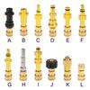 Быстроразъемный разъем для мойки высокого давления 1/4 дюйма для пистолета-распылителя, байонетный адаптер для насадки, быстроразъемный разъем 1/4 дюйма для Karcher