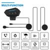 Мотоциклетная гарнитура Bt Helmet Wireless Hands-Free Call Kit Стерео Анти-помехи Водонепроницаемый музыкальный плеер Динамик