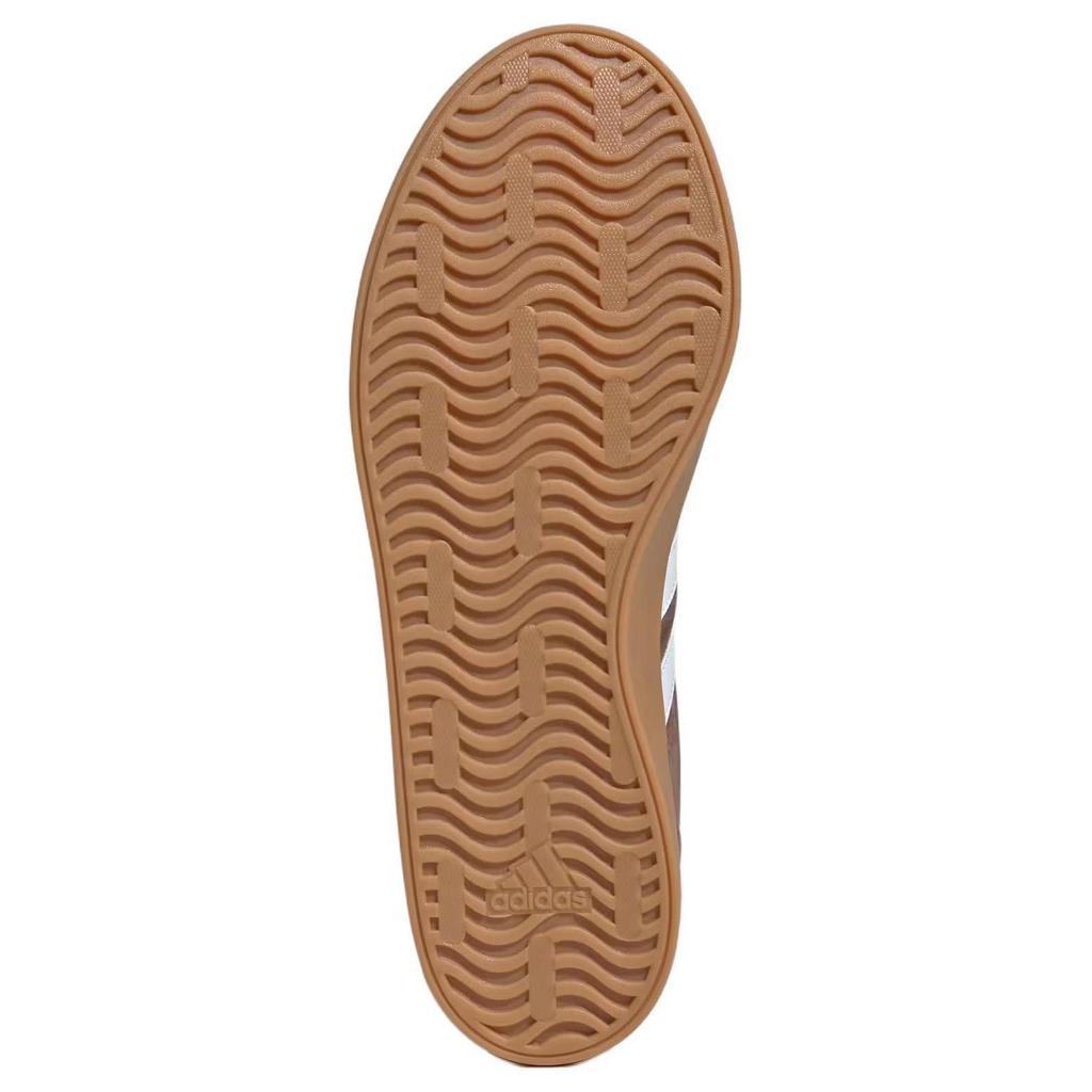 Adidas VL Court 3.0 Earth Strata Unisex Sneakers Brown Cloud-White Gold-Metallic JP7536