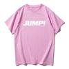 Jump Single Graphic 2025 T-shirt Band and Pink Korean Girls' Band Tshirts Fashion Short Sleeve T Shirt Women Clothing