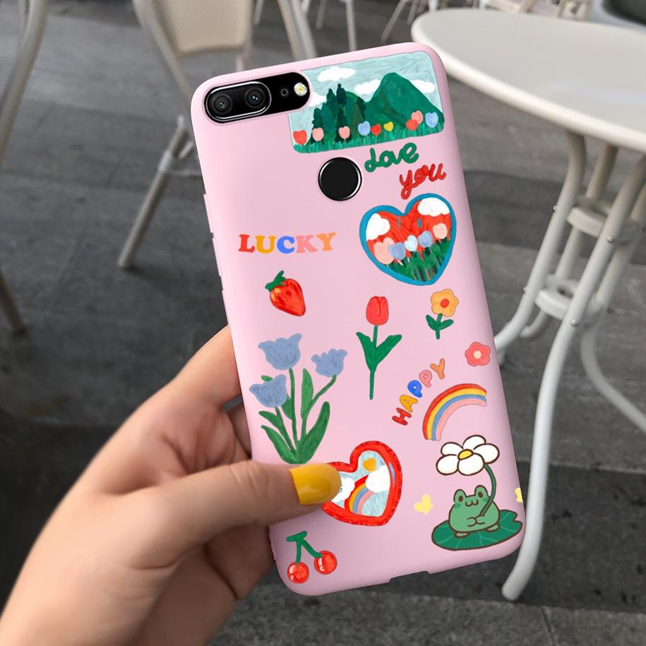 For Cover Honor 9 Lite Case Popular Cow Leopard Funda Soft TPU Back Protective Cover For Honor9 9 Lite Phone Case LLD-L21 Bumper