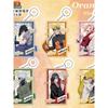 Anime Naruto Acrylic Keychain Accessaries Uzumaki Naruto Cartoon Keyring