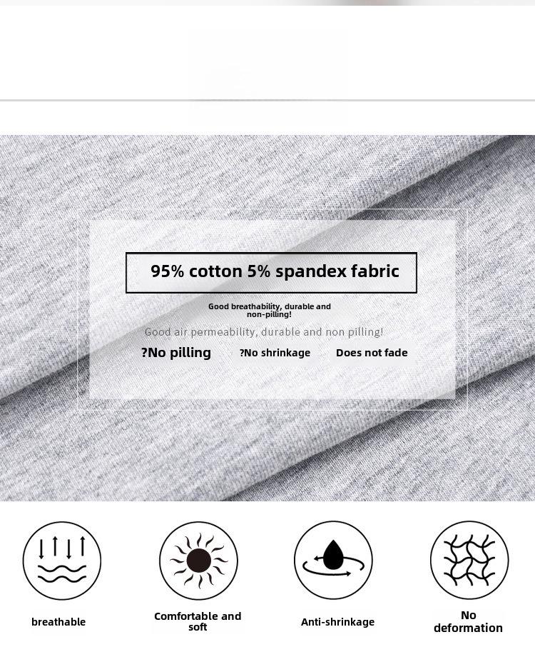 Спортивные брюки для школьной формы из чистого хлопка темно-синего цвета для учеников начальной школы — мальчиков и девочек, свободный крой, летние брюки.