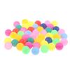 50 Pcs /Pack Colorful Ping Pong Balls 40Mm Entertainment Table Tennis Balls