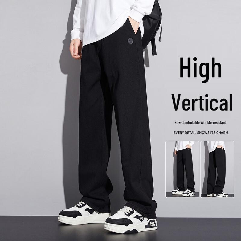 paul frank Мужские джинсы из выстиранного денима с эффектом потертости, прямого кроя